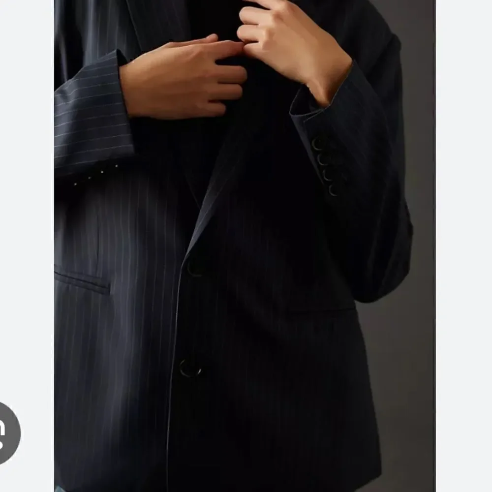 Mare Mare X Anthropologie pinstripe blazer - Picture 7 of 8